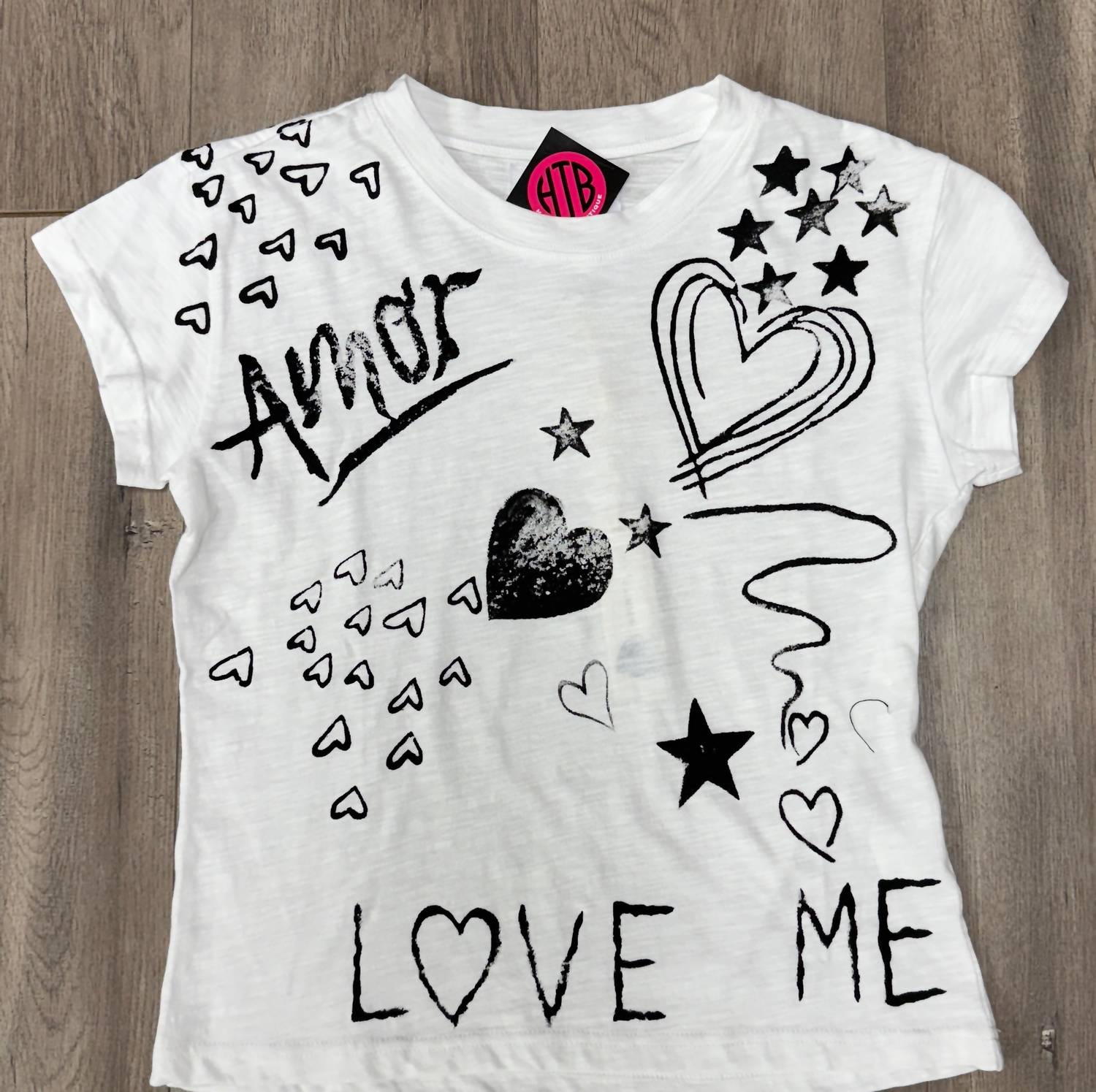 Just Madison - Grafitti Short Sleeve Tee