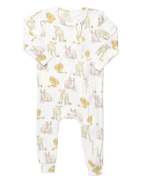 PINK CHICKEN Kid's Bamboo Romper in easter friends - kids' item