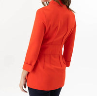 Renuar - Woven Sashed Jacket