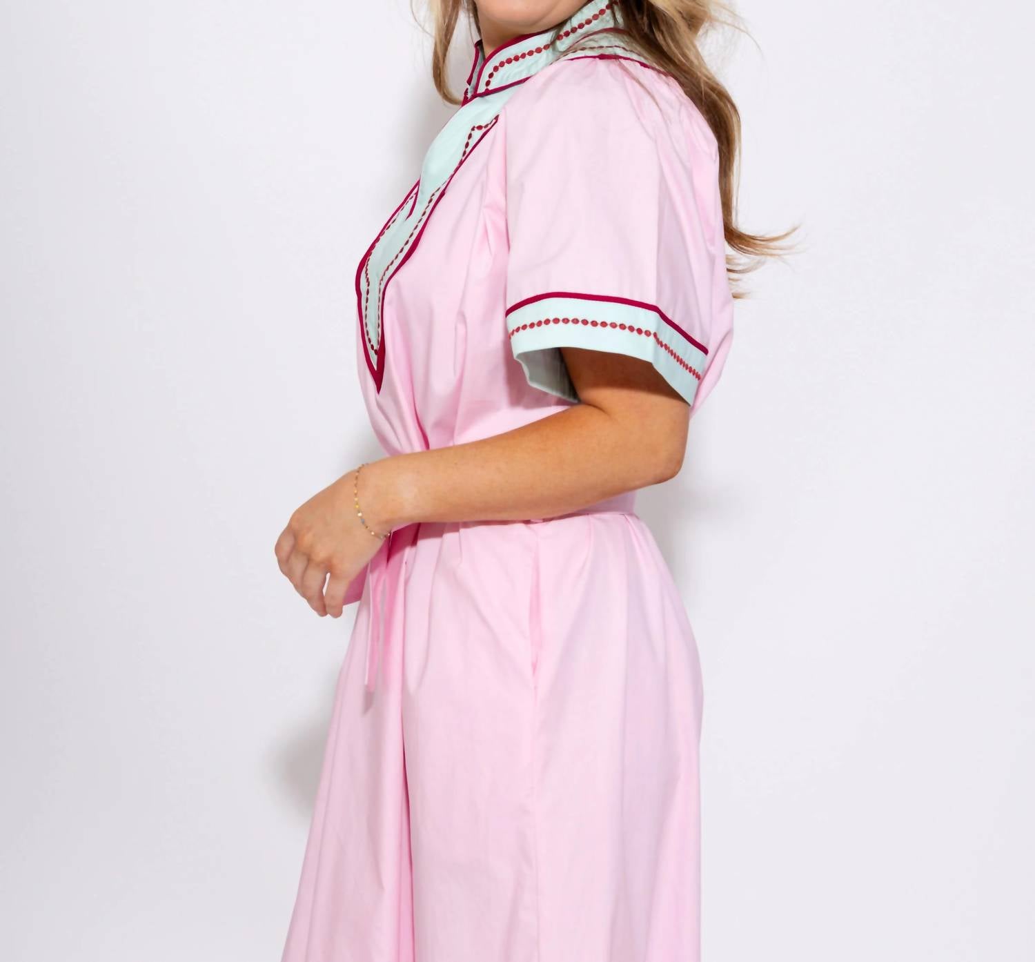 Thml - Contrast Midi Dress
