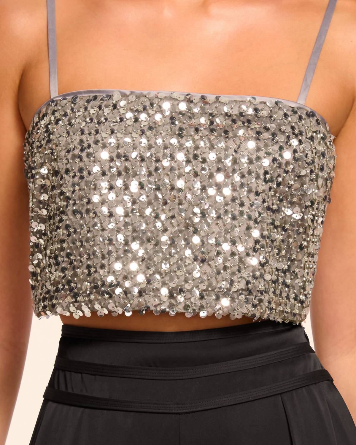 Ramy Brook - Cassandra Sequin Crop Top