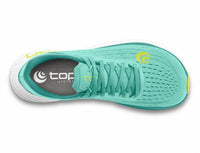 Topo Athletic Women's Specter Road Running Shoes in aqua lime - women's sneaker - alternate view