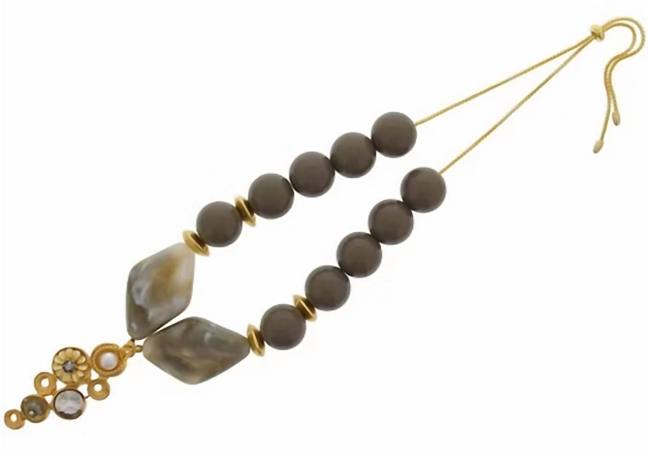 Nour London - Women's Semiprecious Stone Statement Necklace