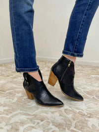 Corkys Footwear Women's Bar Hoppin Bootie Shoe in black - women's shoe - view 4
