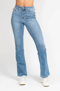 Judy Blue High Waist Bootcut Jeans in blue - women's jeans