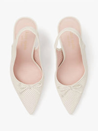Kate Spade Women's Veronica High Heel Slingback Pumps in parchment - women's heels - alternate view