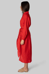 Apiece Apart - Alessandra Sarong Shirt Dress