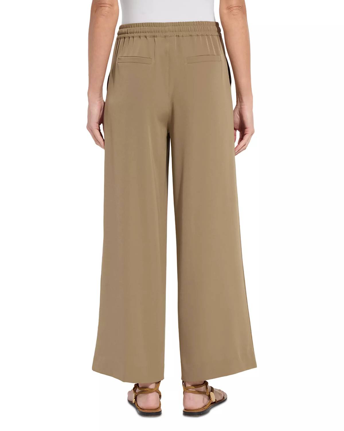Lysse - Mae Pleated Drawstring Wide Leg Pants