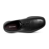 ROCKPORT Men's Margin Shoe in black - men's shoe - detail view