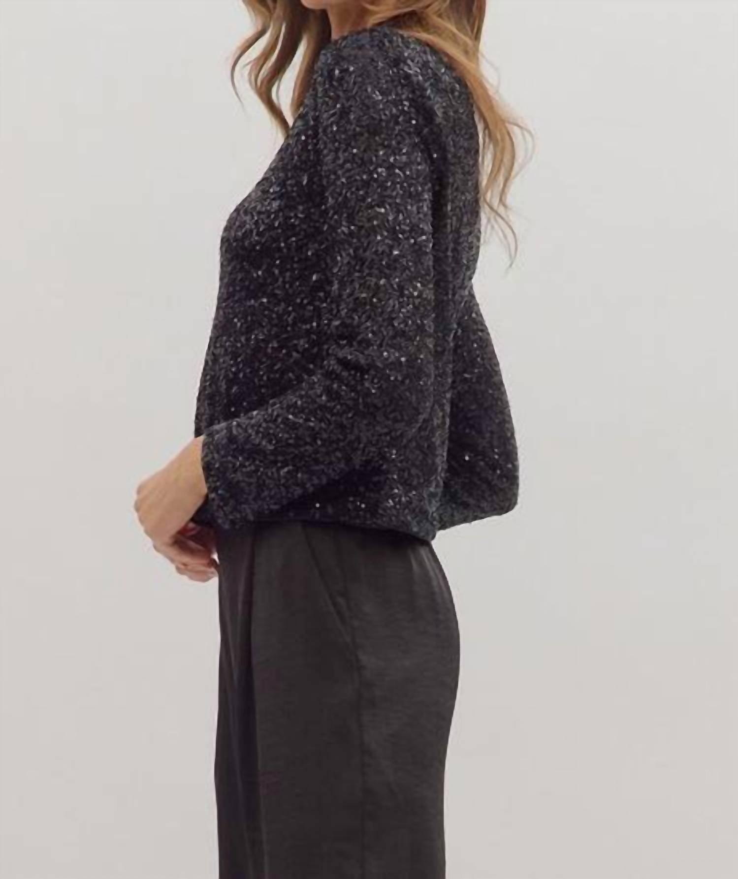 Entro - Abigail Sequin Top