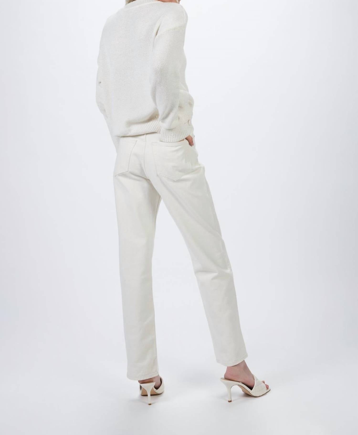 WHITE DENIM