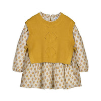 Mayoral - Girls' Knitted Vest Dress