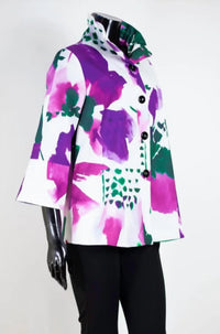 Samuel Dong - S23108 - 3/4 Sleeve Button Jacket