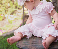 Haute Baby - Baby Girls Sweet Pea Ruffled Top