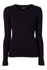 Bandier - Rivington Ribbed Long Sleeve Top