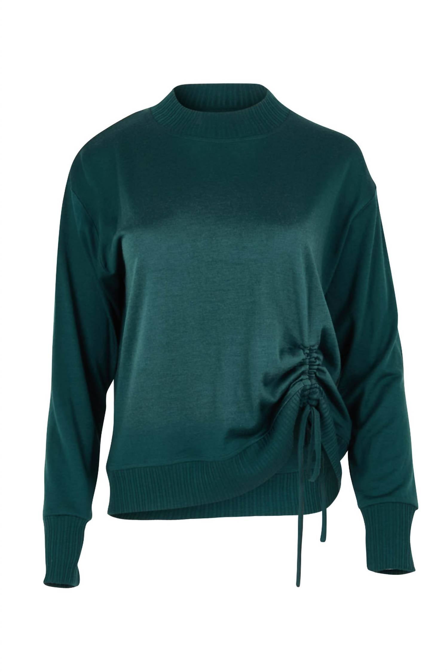 FOIL Best Side Top in jeep - women's sweater - view 4