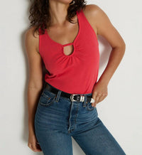 Nation Ltd - Audrey Keyhole Tank Top