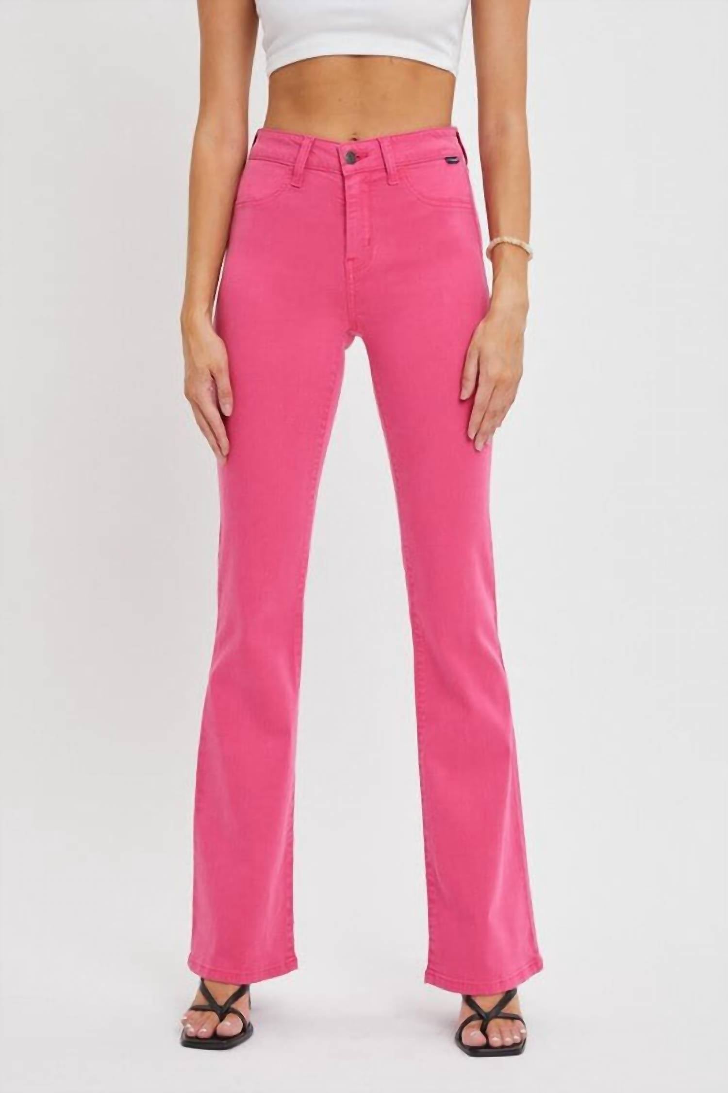 Cello - Barbie Mid Rise Flare Jeans