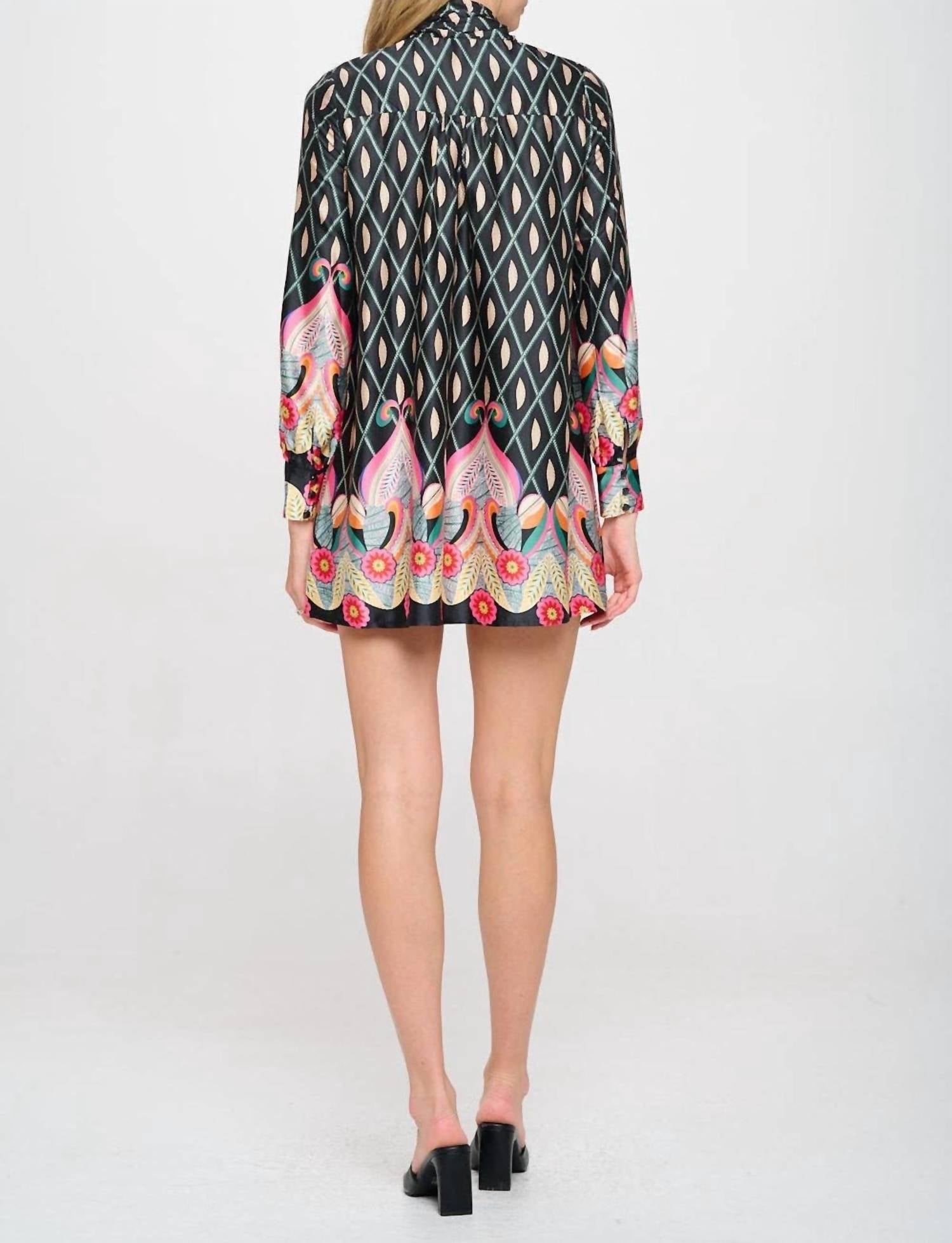 Meet Me In Santorini - Josephine Mini Dress