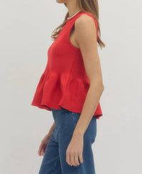 Entro - Peplum Top