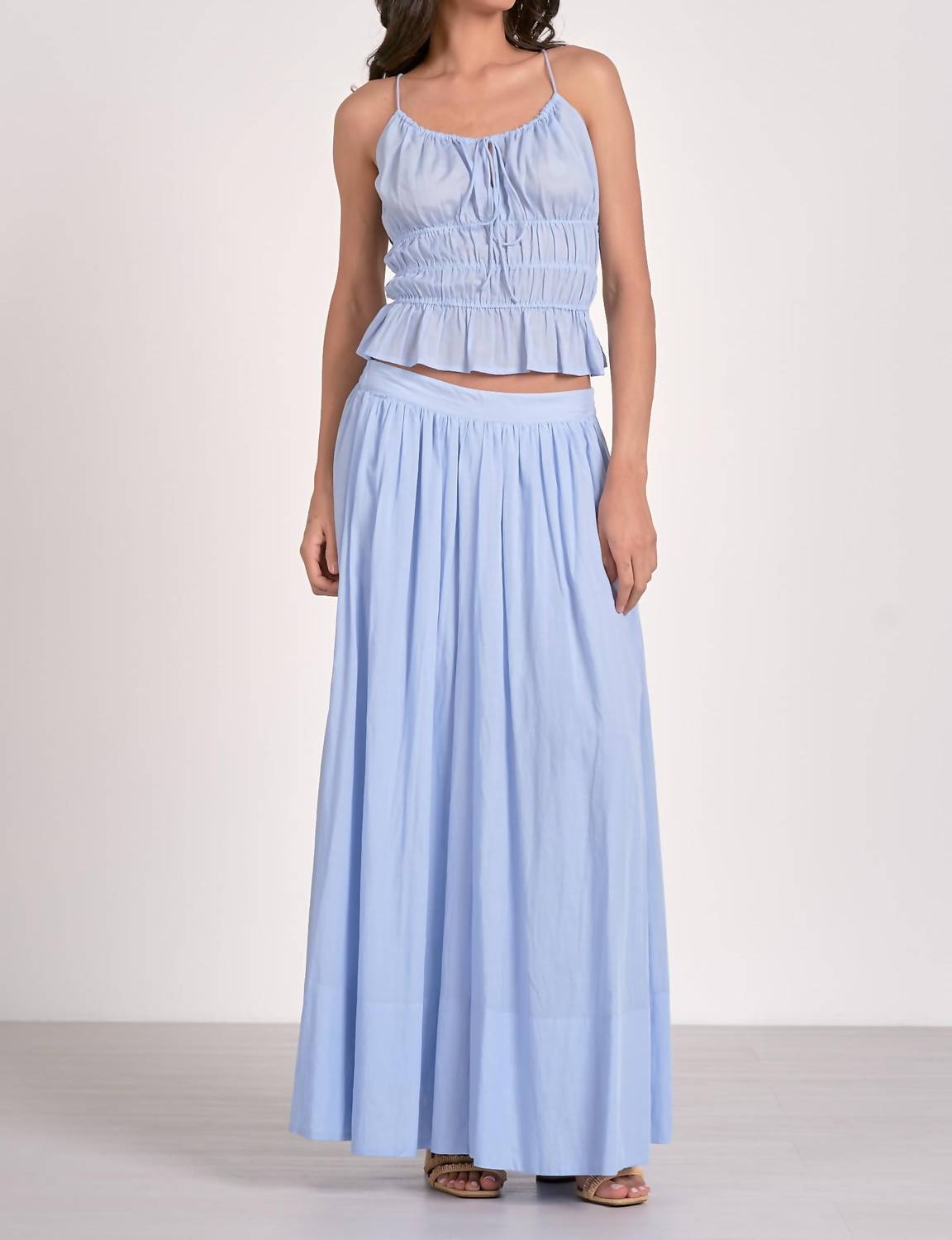 ELAN Monica Top in blue - women's tank top - view 5