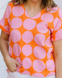 Michelle Mcdowell - Harper Dot Party Top