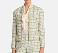 Weill - Tweed Collarless Jacket