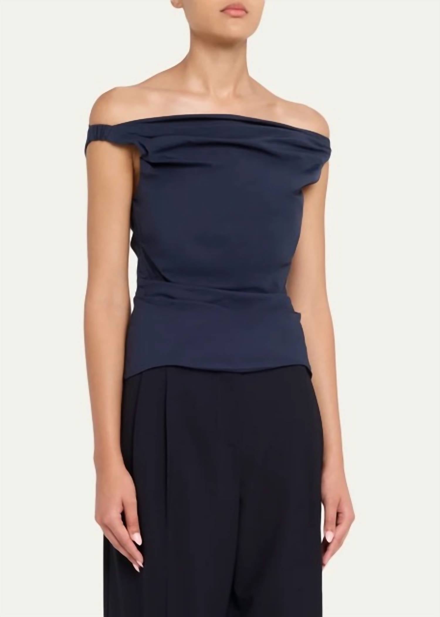 Simkhai - Maisel Cotton Draped Top