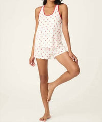 Pj Salvage - 4 piece set dot tank and short set