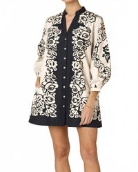 Cleobella Lilian Mini Dress in botanica - women's dress