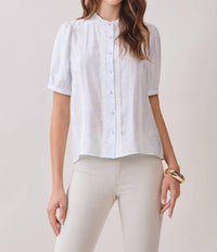 Tcec - Sunday Tea Button Top