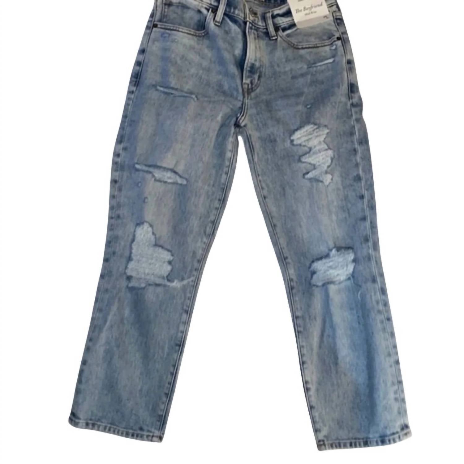 Abercrombie & Fitch - Women's Mid Rise Boyfriend Jeans