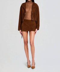 Retrofete - Valerie Suede Mini Skirt
