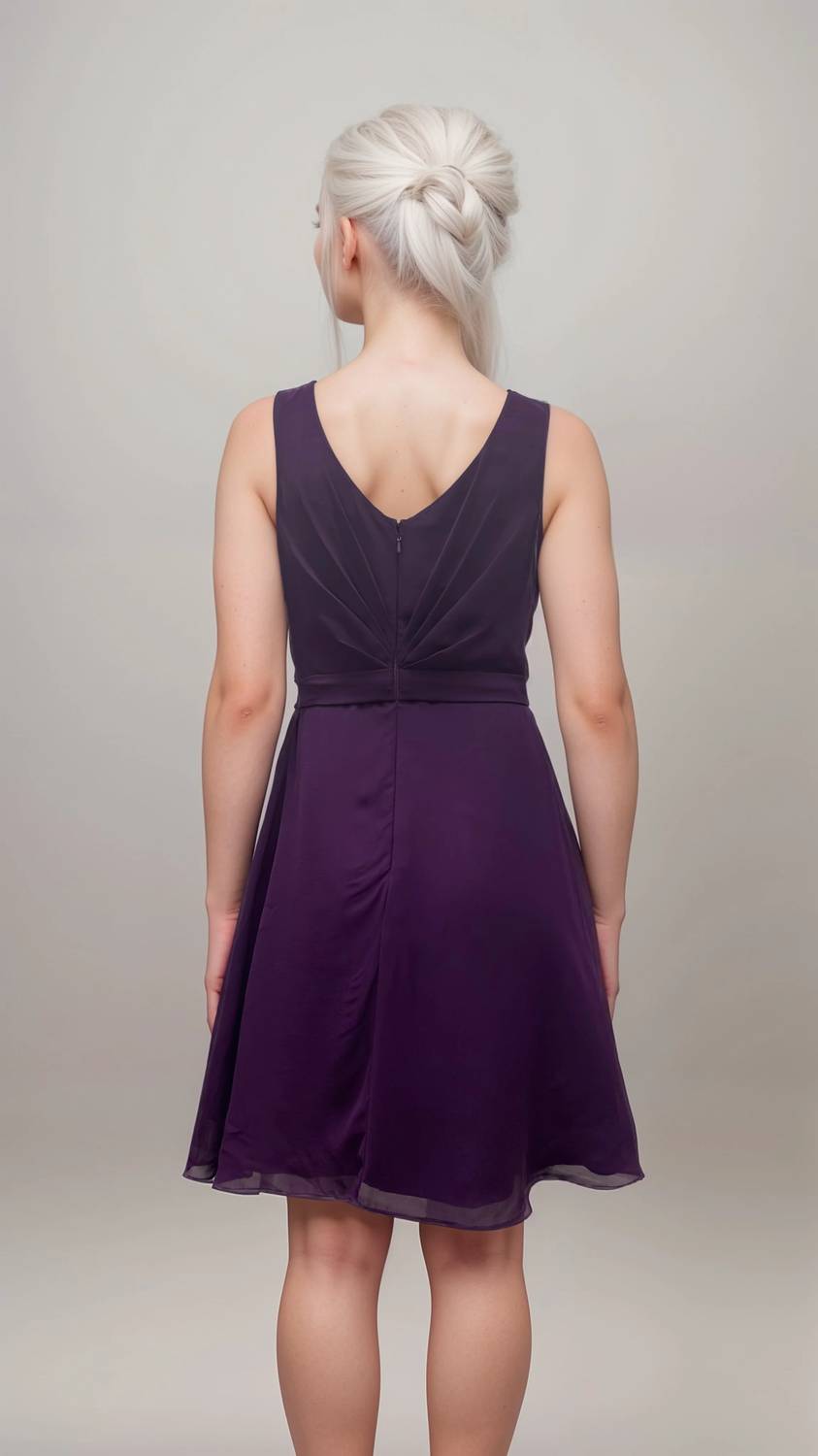 Last Dress - Mirabella Brooch Drape Mini Dress