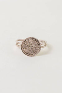 Alex Monroe - Lemon Slice Double Band Ring