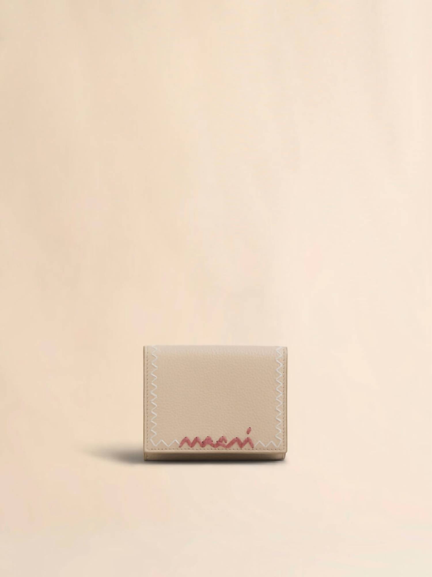 Marni - Women's Tumbled Leather Folded Wallet