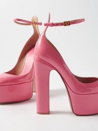Valentino Garavani - Women's Tan-go Leather Heels