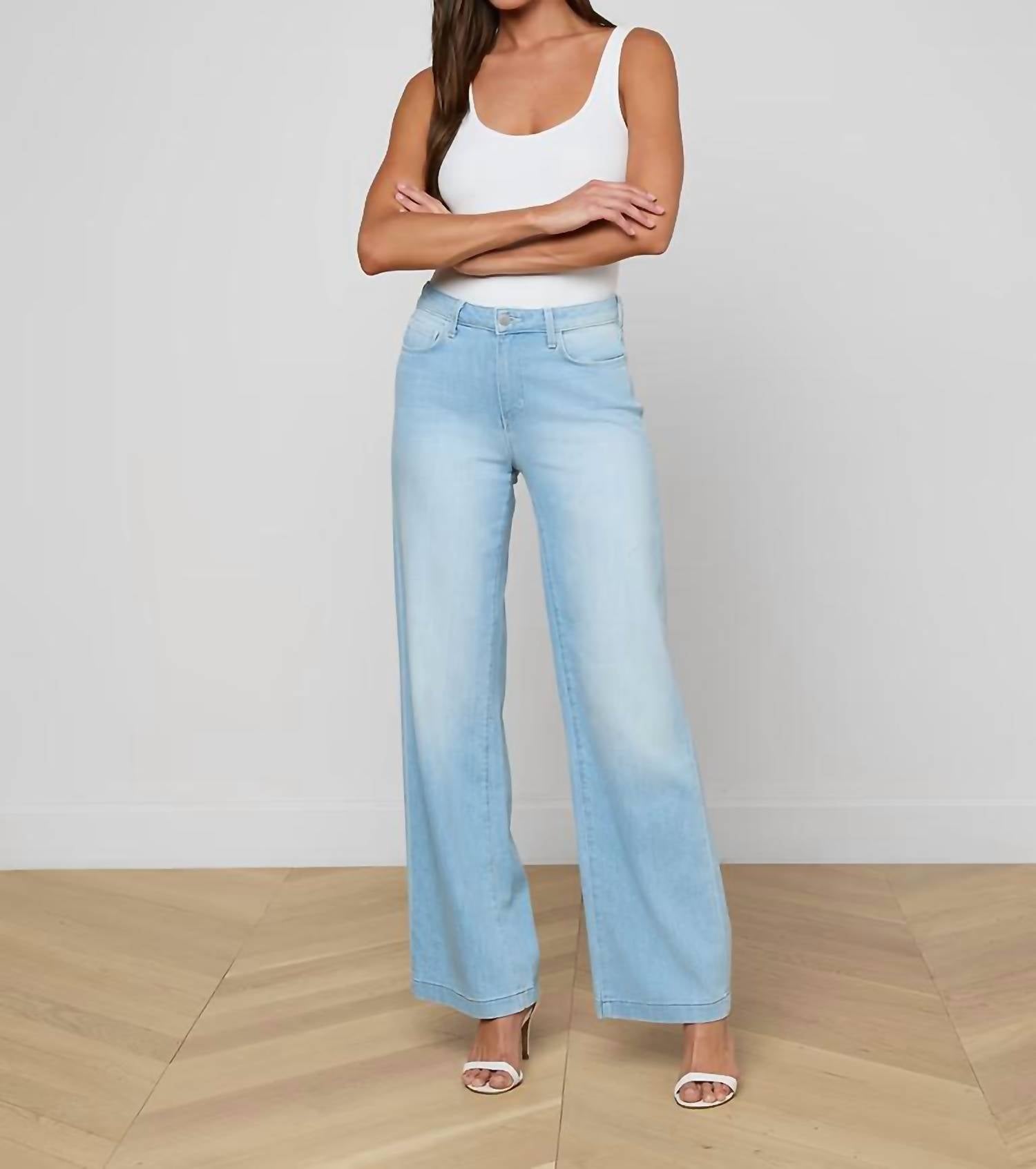 L'Agence - Scottie Wide-leg Jeans