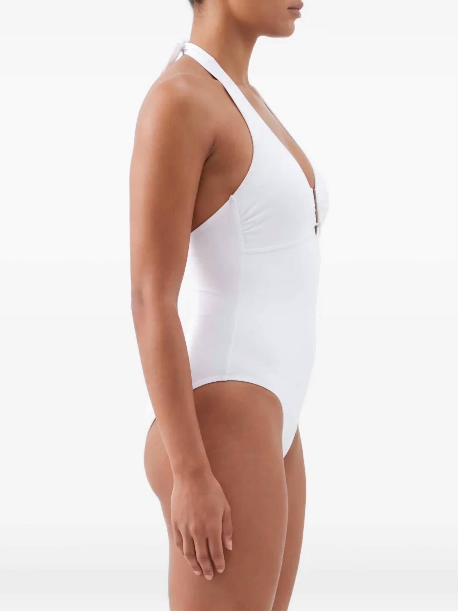 Melissa Odabash - Tampa Zig Zag Halter One-piece Swimsuit