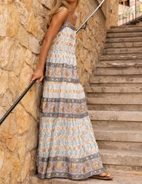 Oliphant - Botanical Print Maxi Dress