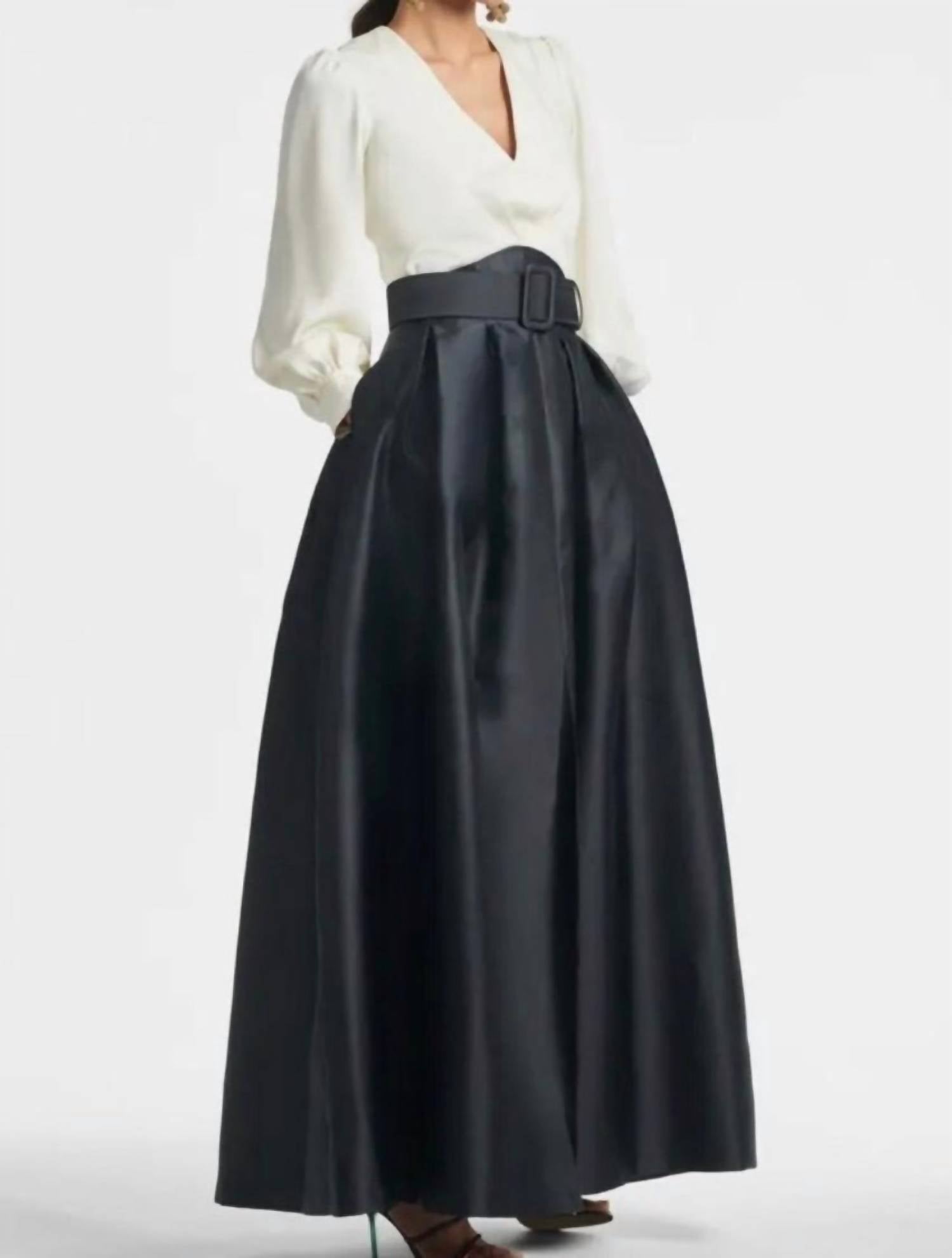 Sachin & Babi - Zoe Colour-block Gown