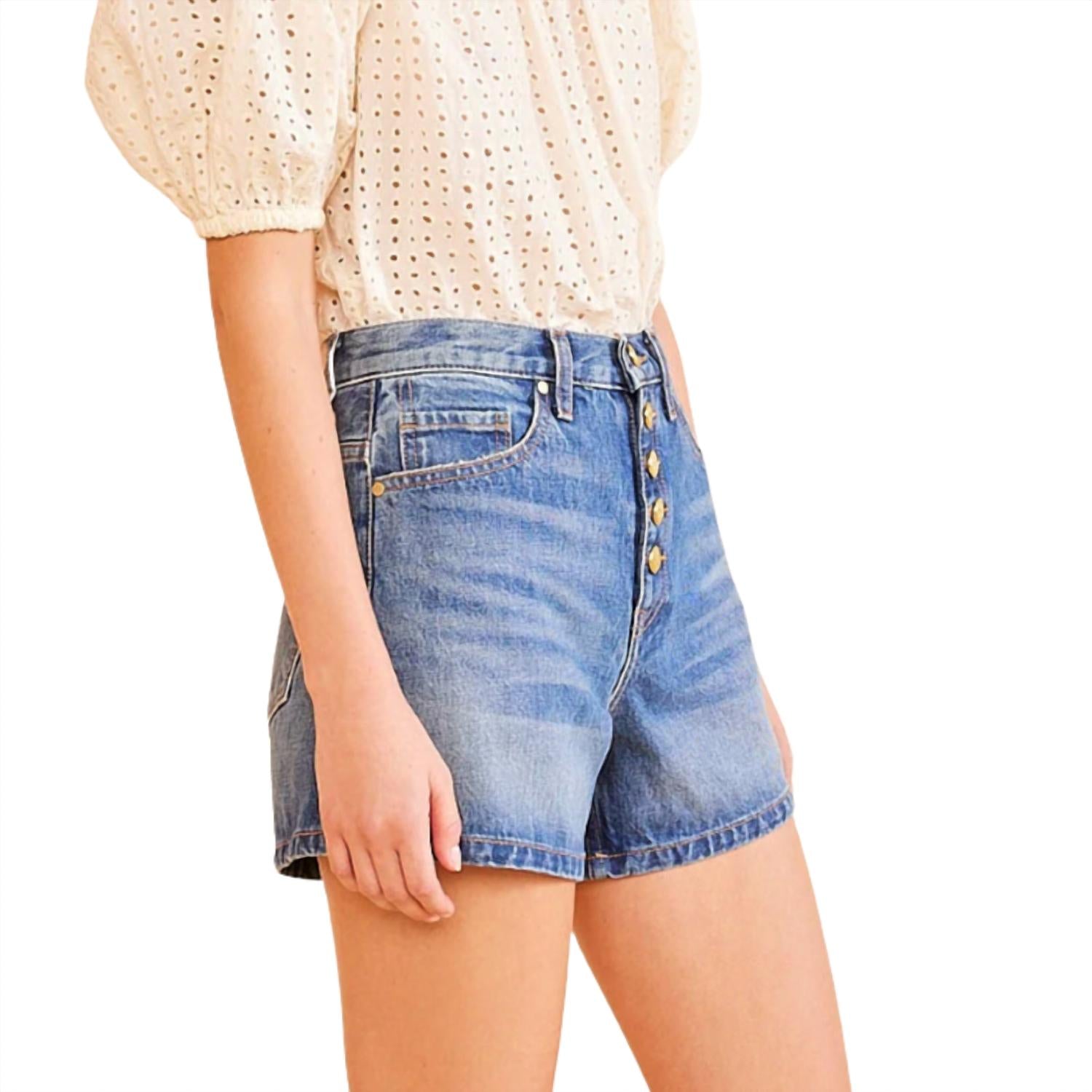 Ulla Johnson Women's Greta Short in danube - women's shorts - view 4