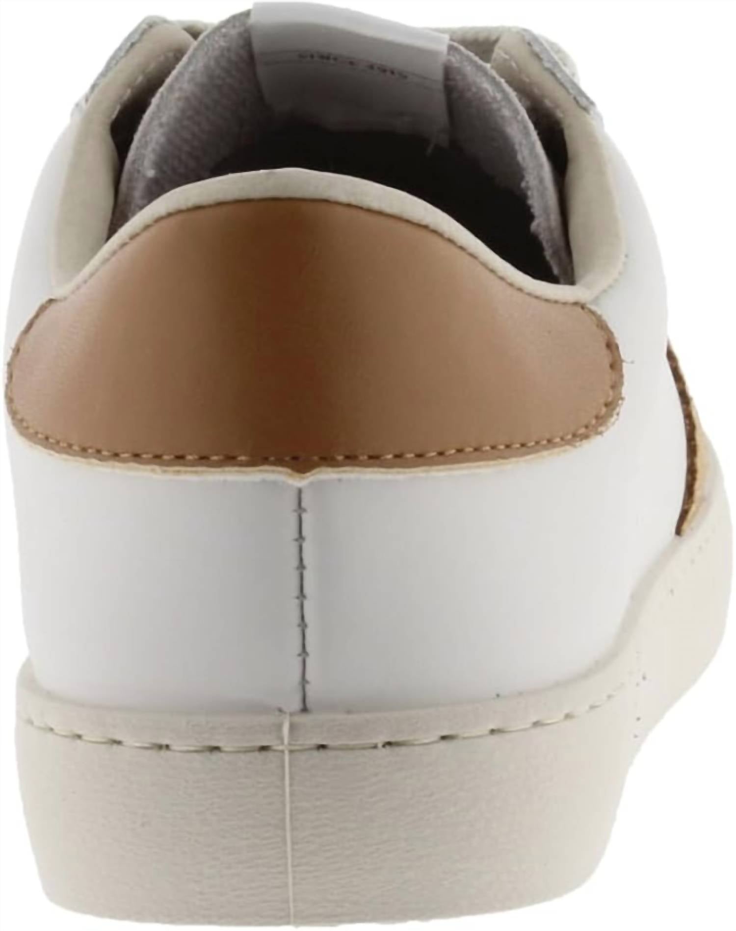 VICTORIA Women's Berlin Leather Sneakers in cuero - women's sneaker - view 4