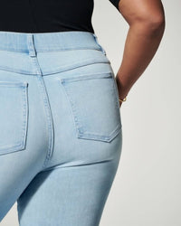 Spanx High-rise Flare Jeans in retro light wash - women's pants - view 6