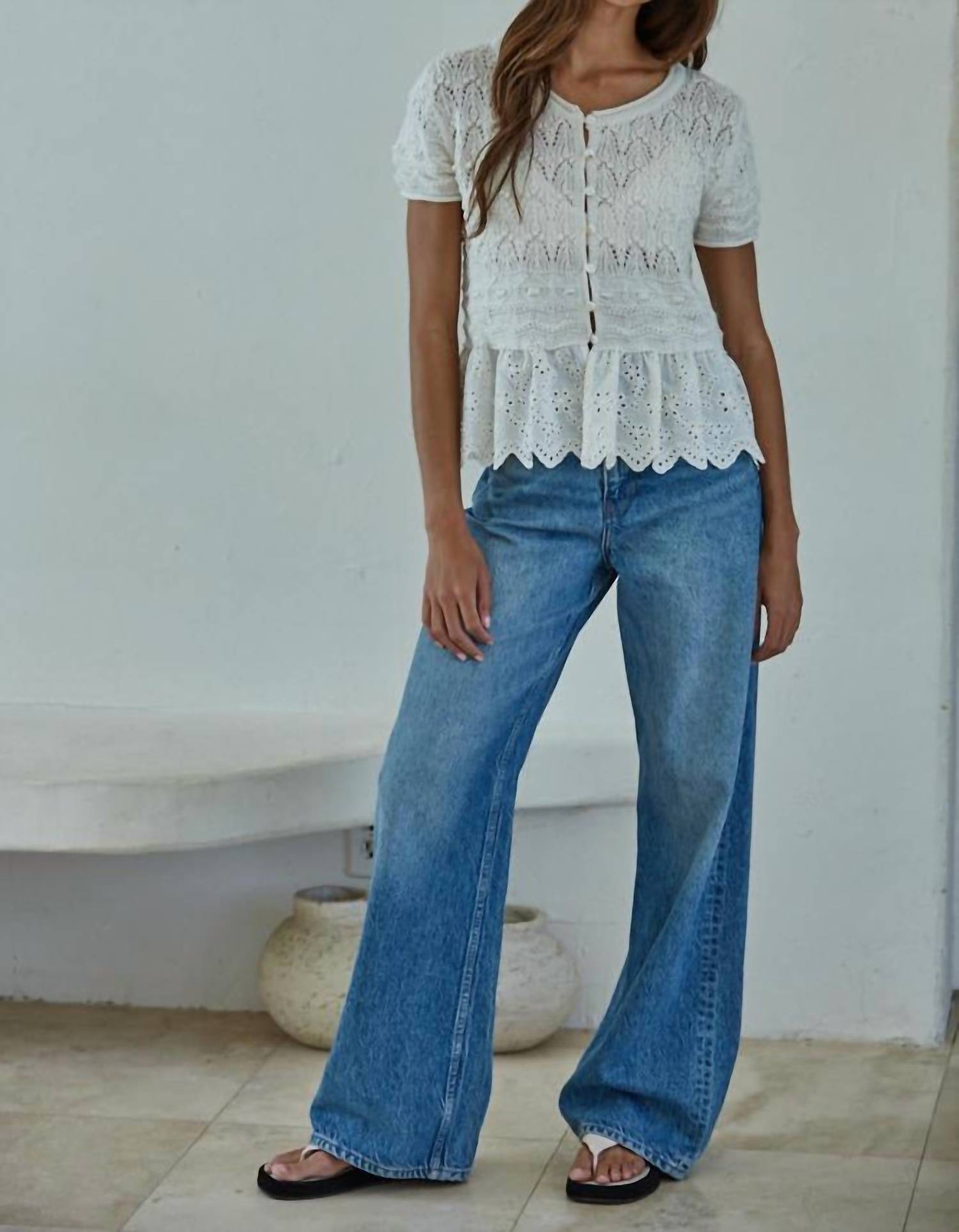By Together - Sophia Peplum Top