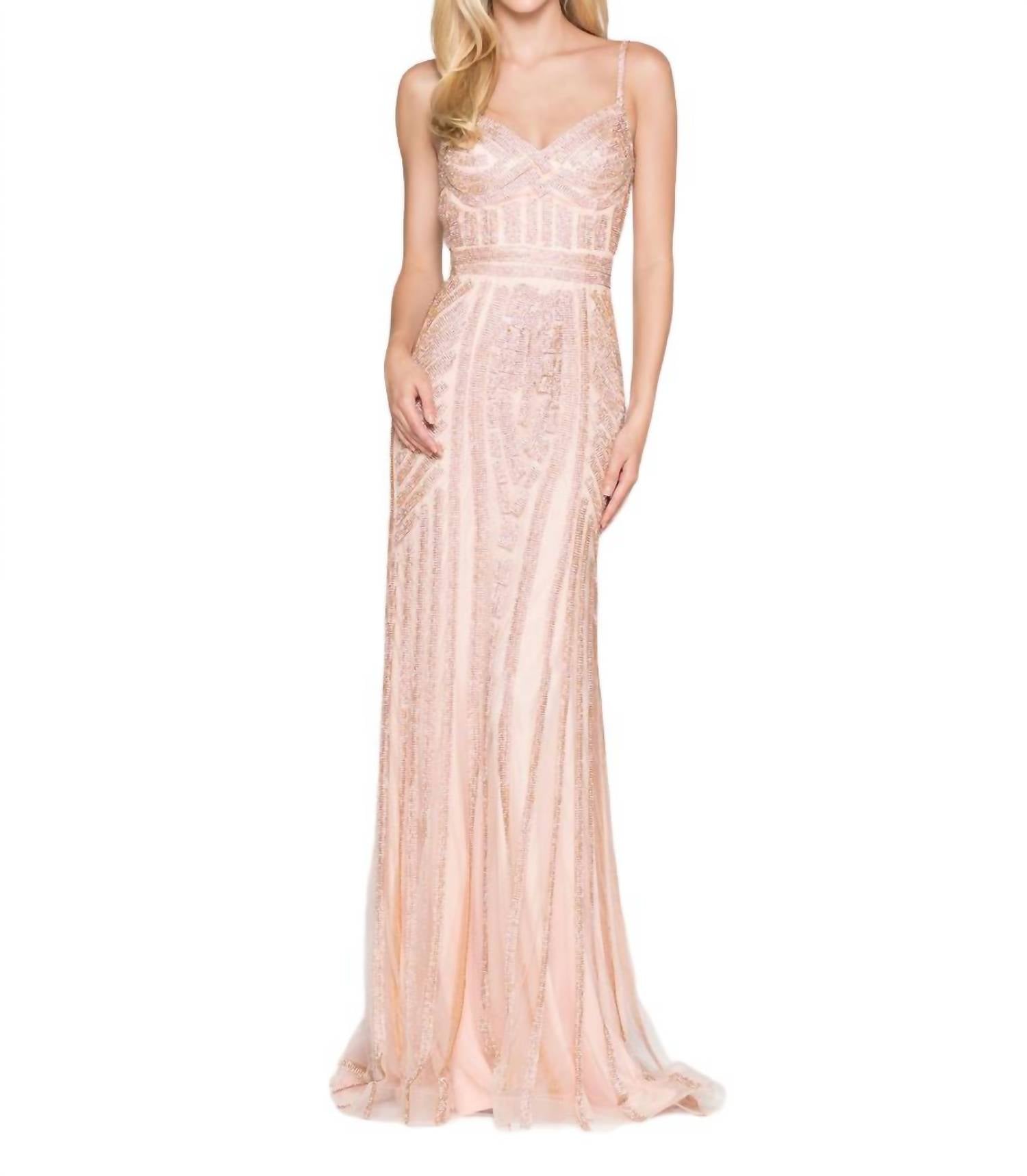 Colors Dress - Rhinestone Prom Dress
