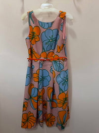 Traffic People Women's Doris Dress in pink orange blue - women's dress