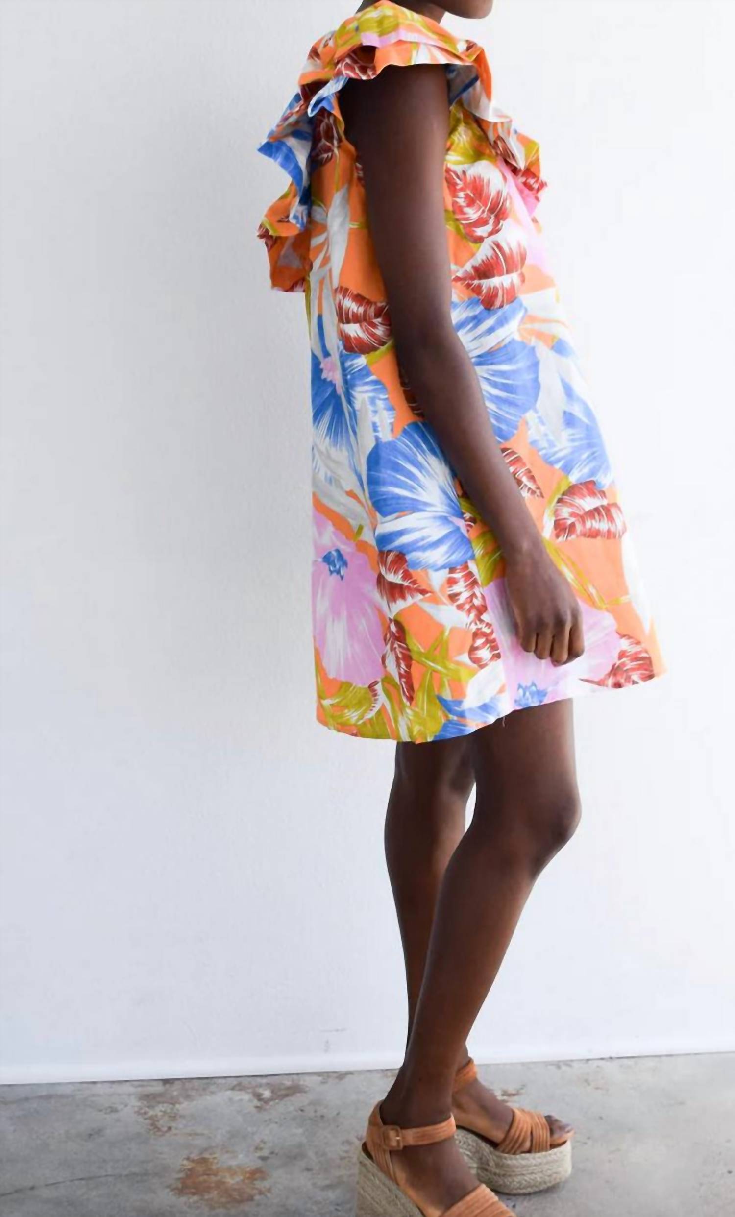 Never A Wallflower - One Shoulder Mini Dress