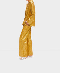 SLEEPER Supernova Sequin Pants in gold - women's pants - alternate view