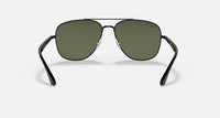 Ray Ban - Square Polarized Sunglasses Rb3683 - 002 - 58